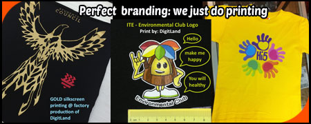 Full colour Logo printing