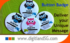 Personalise Button Badge